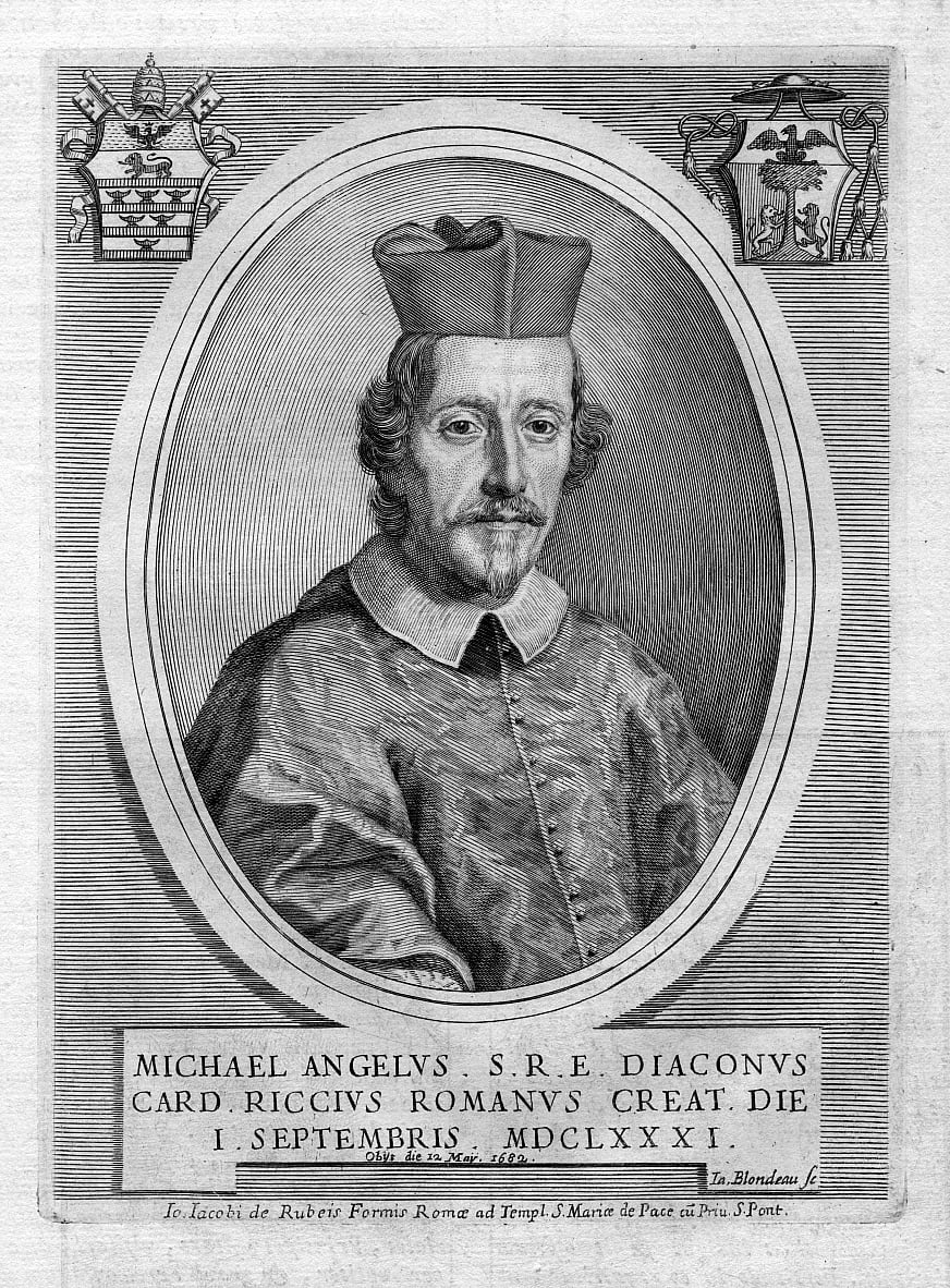 Michelangelo Ricci von Jacques Blondeau Kunstdruck kaufen